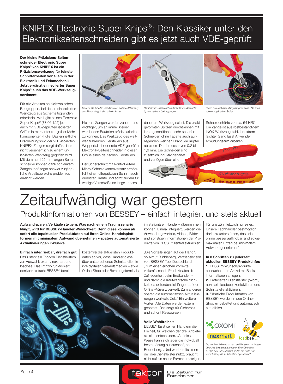 Vorschau Qfaktor Zeitung – Ausgabe Herbst 2019 Seite 4