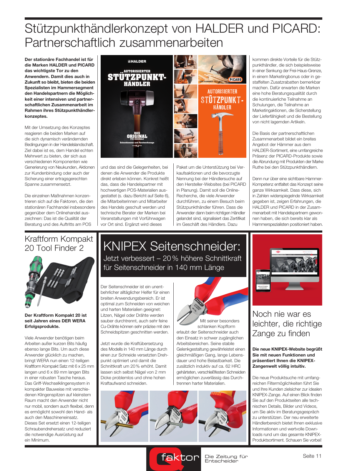 Vorschau Qfaktor Zeitung – Ausgabe Herbst 2019 Seite 11