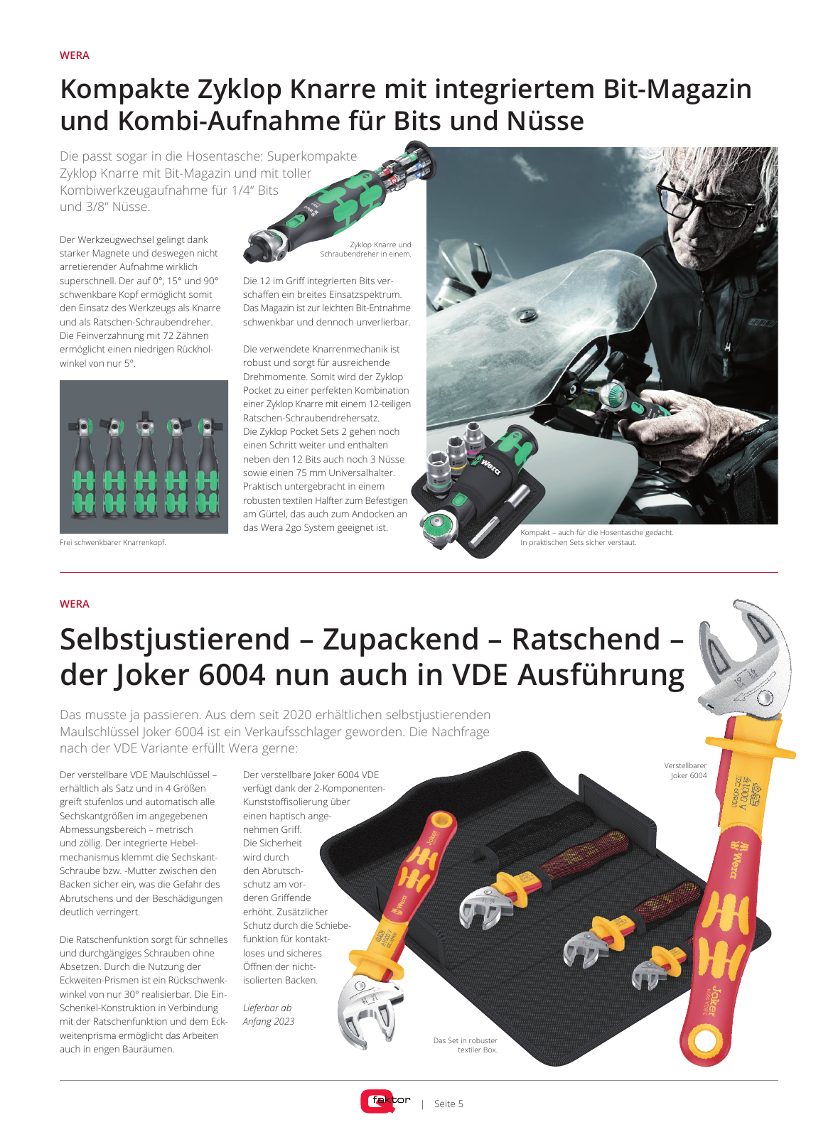 Vorschau Qfaktor Zeitung – Ausgabe Herbst 2022 Seite 5